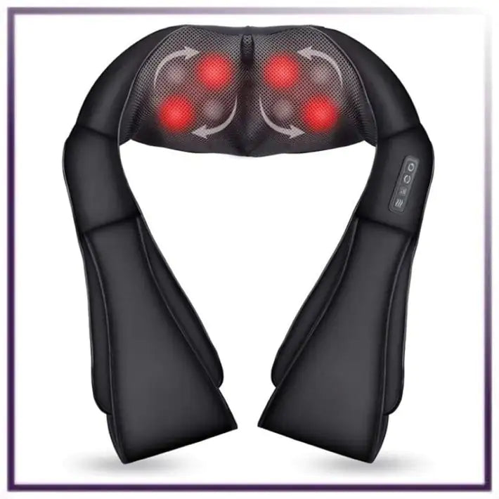 Shiatsu Neck & Shoulder Massager with Heat Therapy