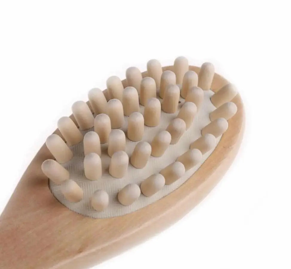 Eco-Friendly Long Handle Body Brush with Massage Bristles