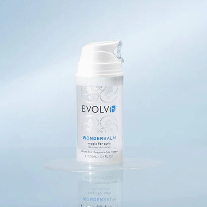 EVOLVh WonderBalm Organic Hair Serum for Silky, Frizz-Free Hair