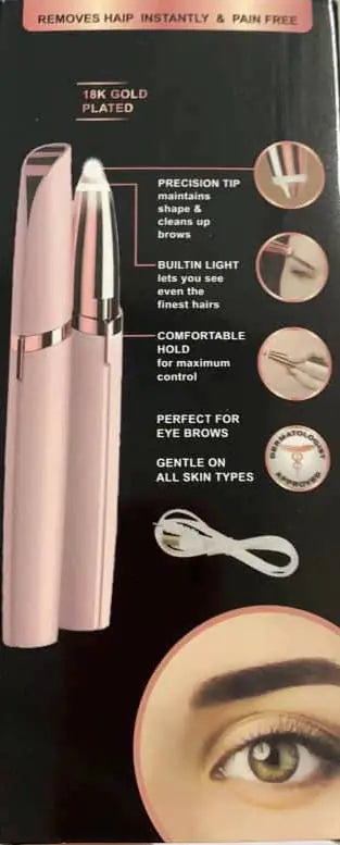 Precision Rechargeable Eyebrow Hair Remover