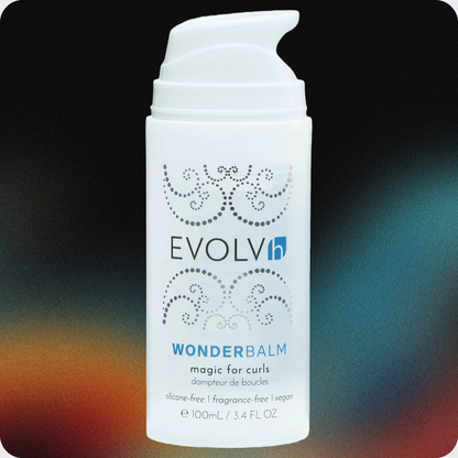 EVOLVh WonderBalm Organic Hair Serum for Silky, Frizz-Free Hair