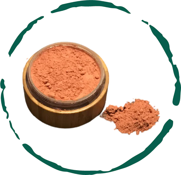 All-Natural Blush Loose Powder - Eco-Friendly Packaging