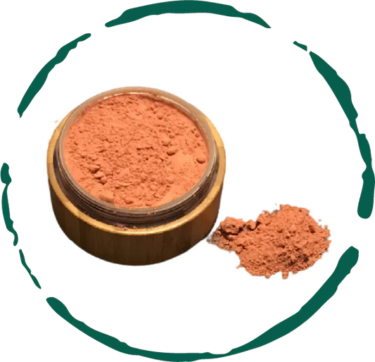 All-Natural Blush Loose Powder - Eco-Friendly Packaging