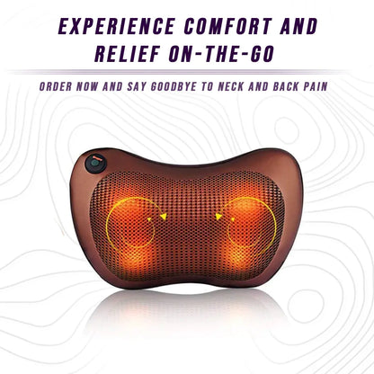 Heated Car Massage Pillow for Neck and Back